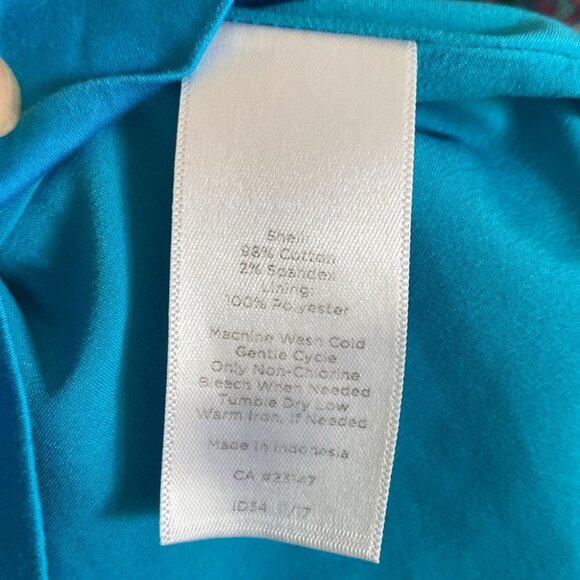 SOLD Talbots Paisley Fit + Flair Dress - Picture 7 of 12